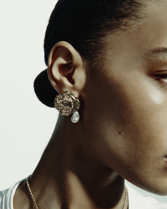 INES EARRINGS - GOLD