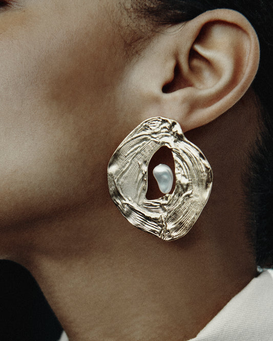 DAISY EARRINGS - GOLD