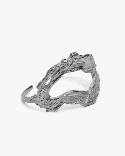 LINDA BANGLE BRACELET - SILVER