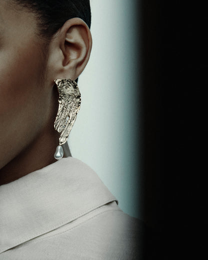 FABIENNE EARRINGS - GOLD