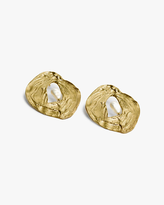 DAISY EARRINGS - GOLD