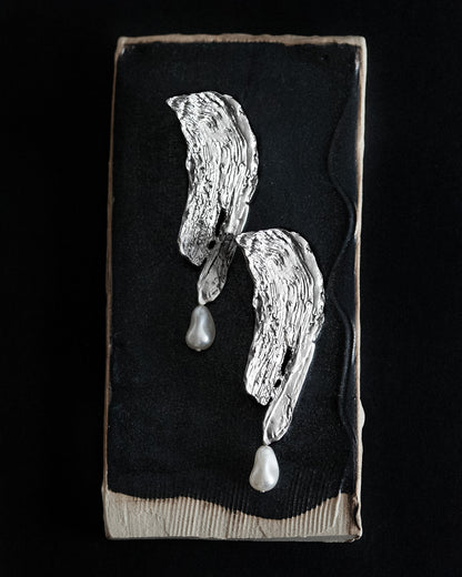 FABIENNE EARRINGS - SILVER