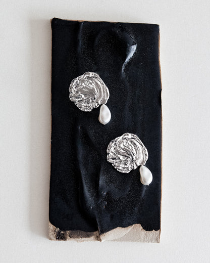 INES EARRINGS - SILVER