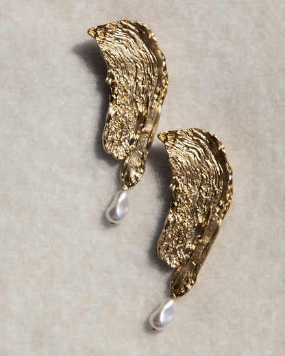 FABIENNE EARRINGS - GOLD