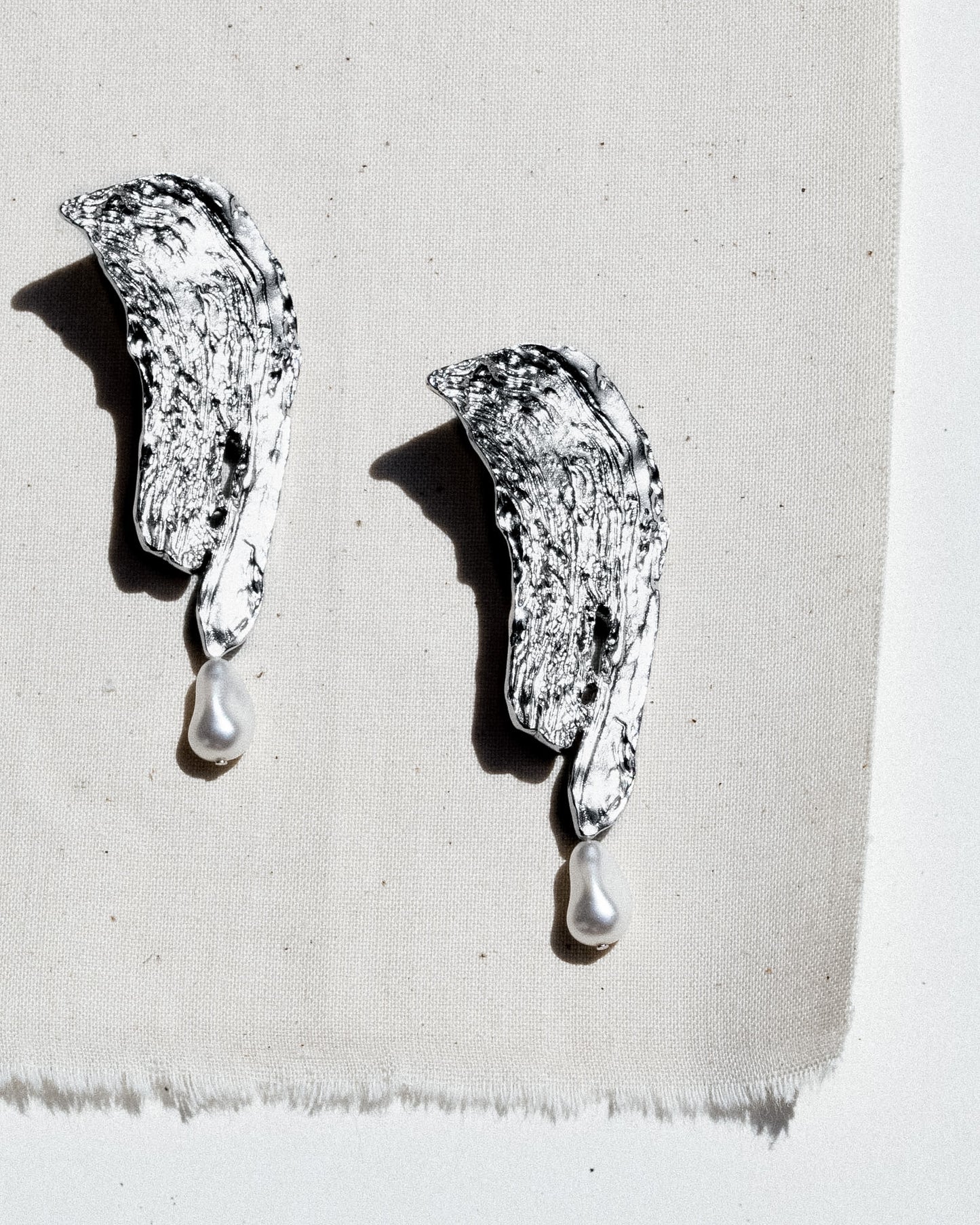 FABIENNE EARRINGS - SILVER