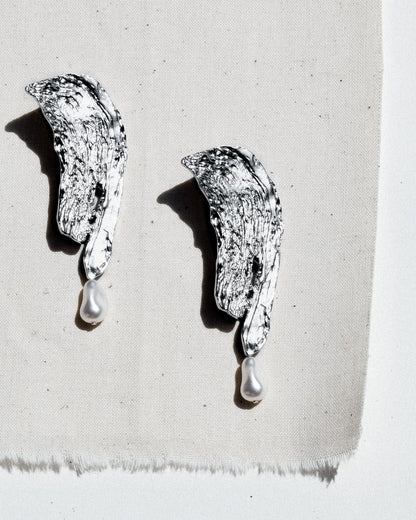 FABIENNE EARRINGS - SILVER