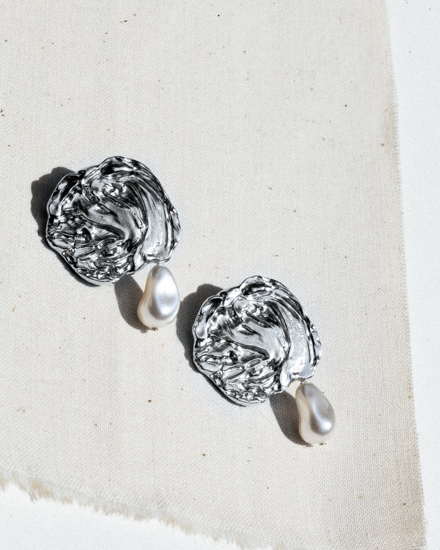INES EARRINGS - SILVER