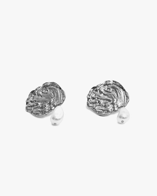 INES EARRINGS - SILVER